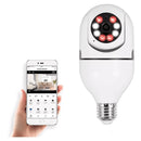 Câmera Segurança Prova D'água Sem Fio Infravermelho Lâmpada