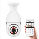 Câmera Segurança Prova D'água Sem Fio Infravermelho Lâmpada