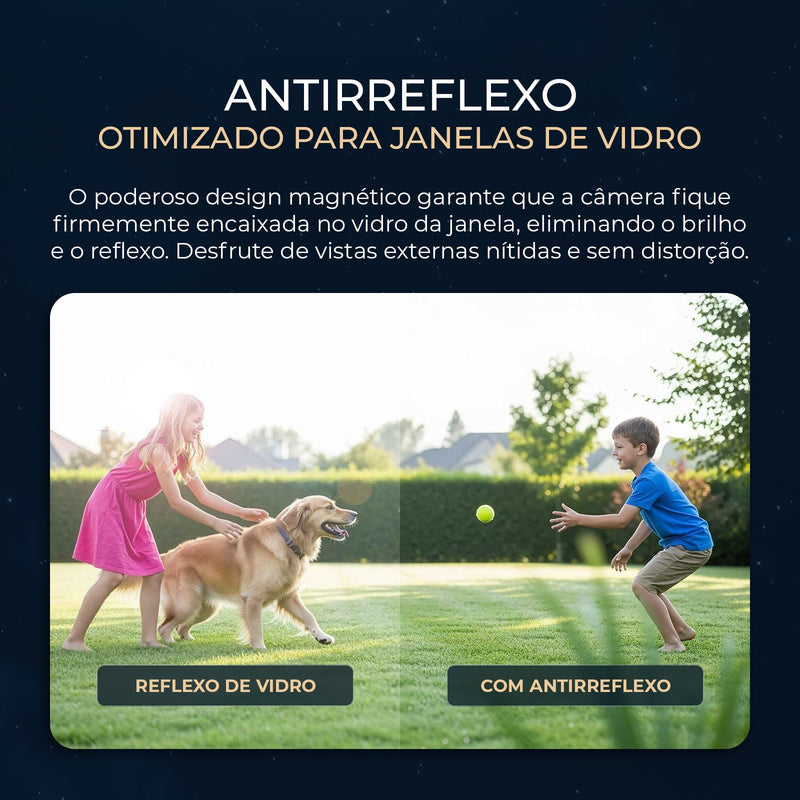 Câmera de Segurança Magnética Starlight EKAZA