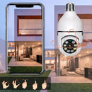 Câmera Segurança Prova D'água Sem Fio Infravermelho Lâmpada