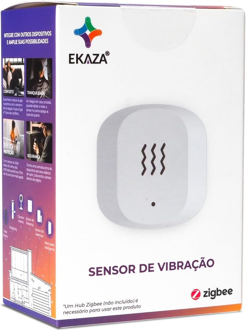 Sensor de Vibração Zigbee 3.0 T1016
