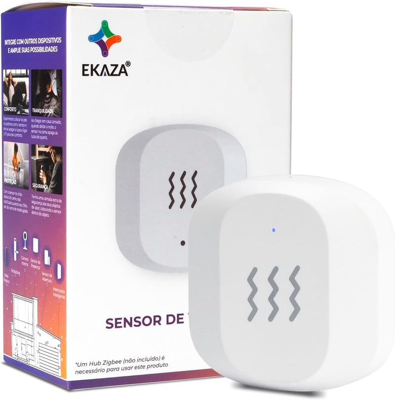 Sensor de Vibração Zigbee 3.0 T1016