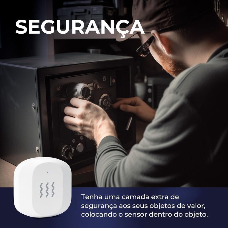 Sensor de Vibração Zigbee 3.0 T1016