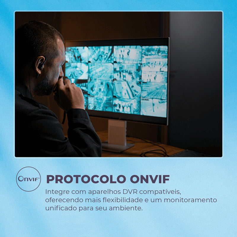 Câmera Nuvem Home Com Botão Chamada 2K