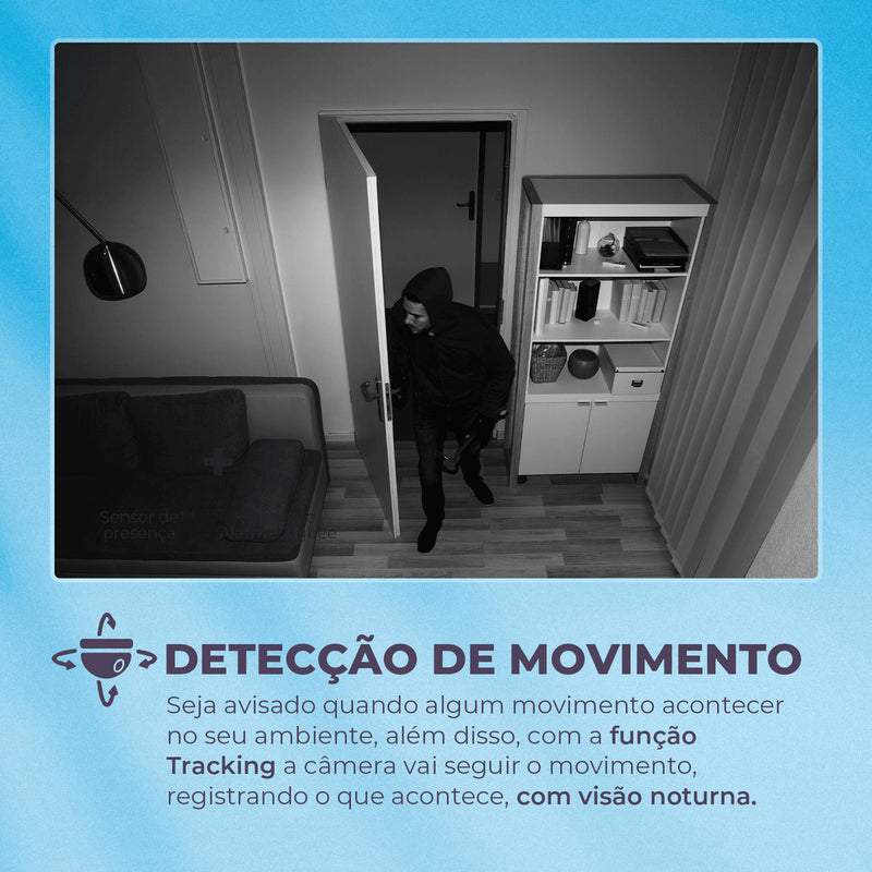 Câmera Nuvem Home Com Botão Chamada 2K