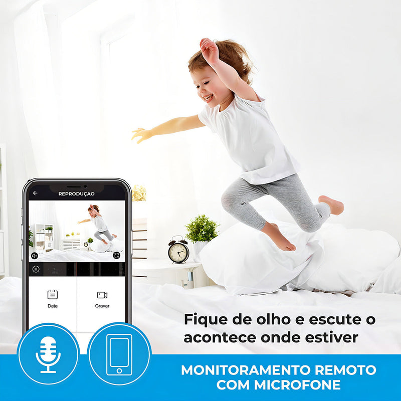 Câmera De Segurança Externa Nuvem 2K T2233