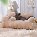 Sofá Cama Pet Confort - Pelúcia Premium Relaxante para Cães e Gatos