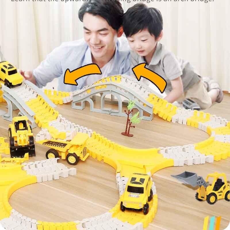 Kit de Trilhos e Carro Elétrico - Oferta Especial Pré Dia das Crianças!
