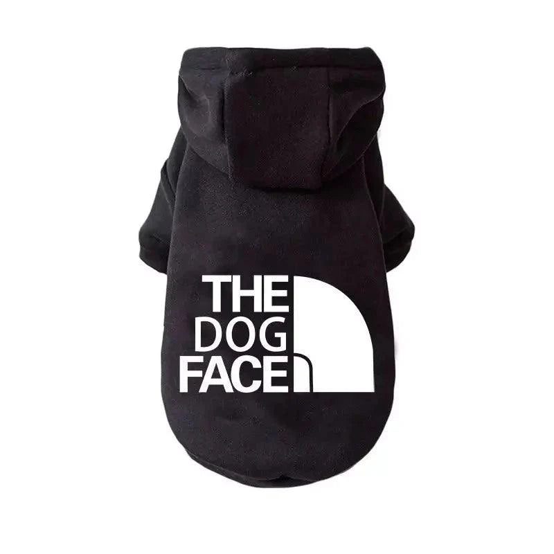 Moletom The Dog Face para Cães com Capuz - Casaco Pet Lã