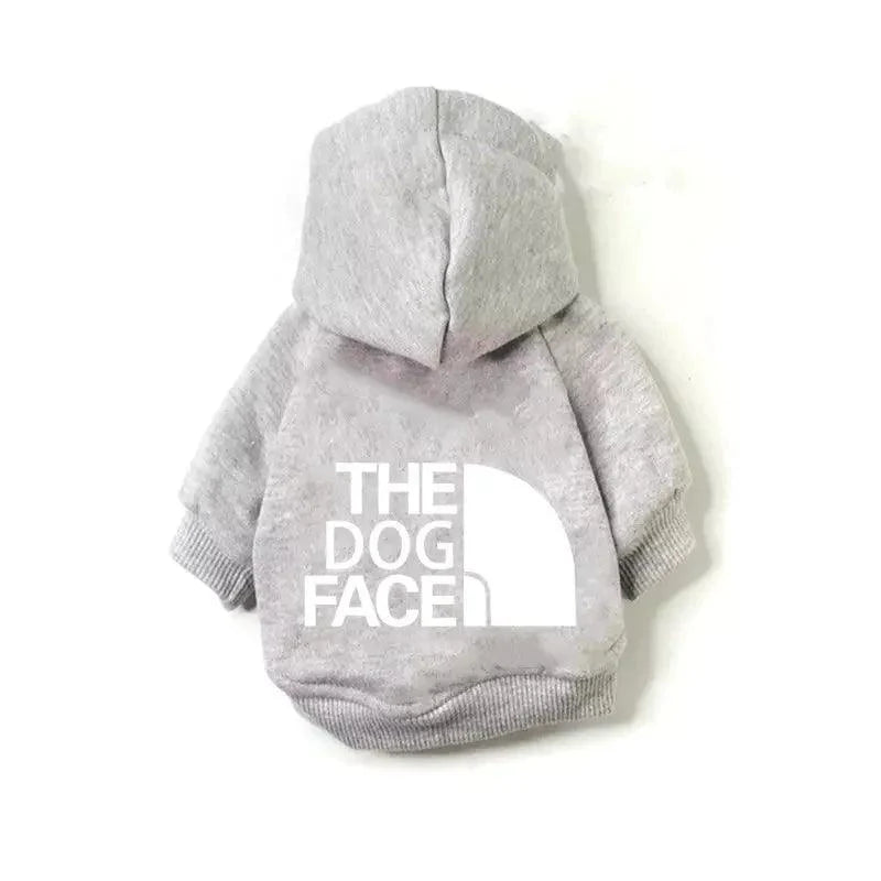 Moletom The Dog Face para Cães com Capuz - Casaco Pet Lã